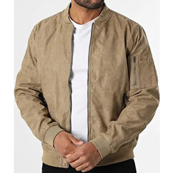 Blend Ανδρικό Μπουφάν Χειμωνιάτικο Bomber Μπεζ 20718751