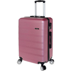 Seagull SG176 Βαλίτσα Μεσαία 60x41x26cm με 4 Ρόδες Ροζ