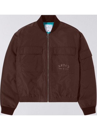 Edwin Ανδρικό Μπουφάν Χειμωνιάτικο Bomber Καφέ I035750.21L.00