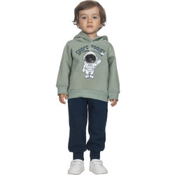 Joyce Space Παιδικό Σετ Φόρμας Πράσινο Mint Navy Μπλε 2562108