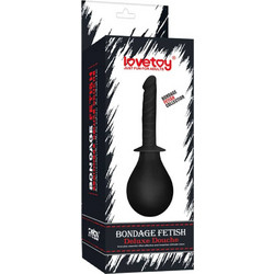 Lovetoy Deluxe Πρωκτικό Ντους 235ml Μαύρο