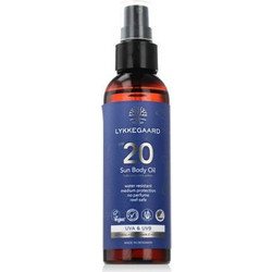Lykkegaard Αδιάβροχο Λάδι Μαυρίσματος Σώματος SPF20 145ml