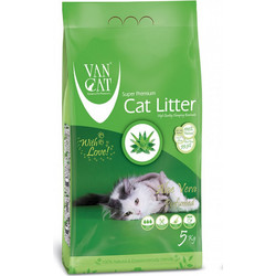 Van Cat Aloe Vera Άμμος Γάτας Μπετονίτης με Άρωμα Αλόη 5.9lt