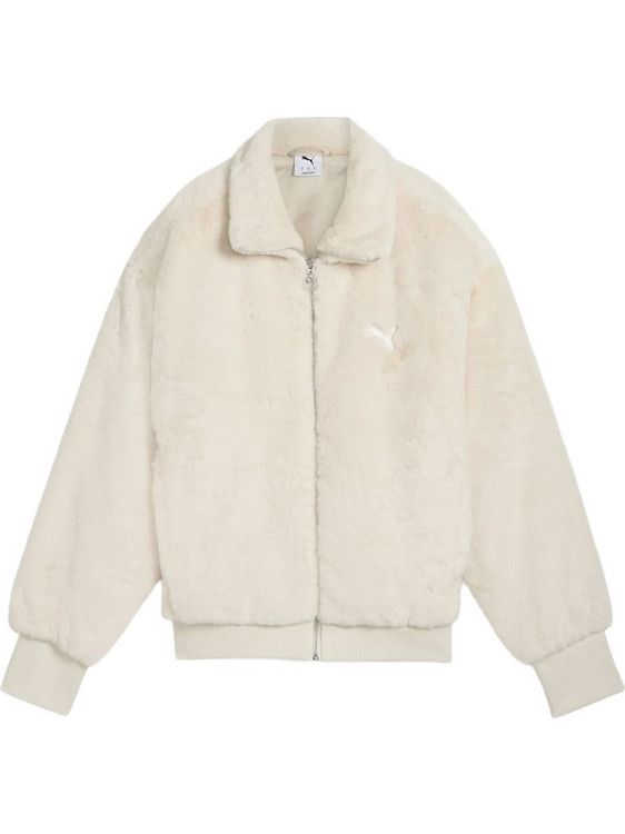 Puma Wardrobe Essentials Γυναικεία Γούνα Εκρού 632169-87