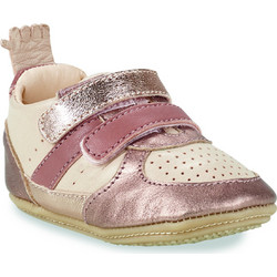 Easy Βρεφικά Slip Ons Αγκαλιάς Μπεζ Ροζ Χρυσό AKZ91B-17