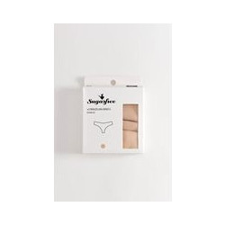 Sugarfree Γυναικεία Brazil Χωρίς Ραφές Μπεζ 3Pack 25732002