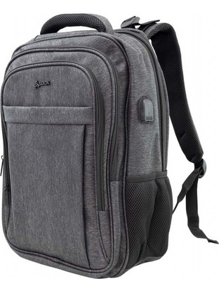 SBOX NSS-00280 Αδιάβροχο Backpack Laptop 18" Black Grey