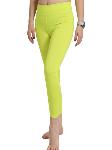 Freddy Γυναικείο Κολάν Μακρύ Lime WSFIT1L05B04-PLH-D830