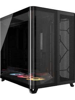 Corsair Air 5400 RS-R Black Gaming Midi Tower Κουτί Υπολογιστή RGB με Πλαϊνό Παράθυρο