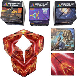 ToyMarkt Κύβος Ρούμπικ Πυραμίδα Μαγνητικός 913576