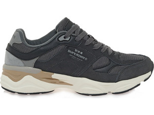 Superdry Riley Ανδρικά Sneakers Μαύρα C00110AV-1