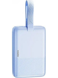 Remax MCP-1 Wireless Magsafe Power Bank 10000mAh 30W με 2 Θύρες USB-C Quick Charge 3.0 & Power Delivery Light Blue
