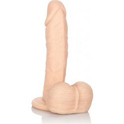 CalExotics Emperor Ballsy Ρεαλιστικό Dildo με Βεντούζα & Όρχεις 15.25cm Flesh