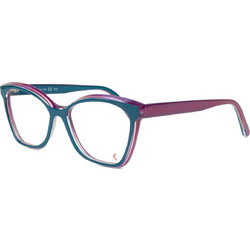 Look 5399 C6 Γυναικείος Σκελετός Γυαλιών Οράσεως Κοκάλινος Μπλε Μωβ