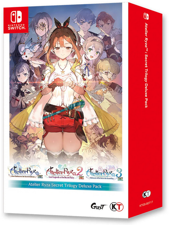 Atelier Ryza Secret Trilogy Deluxe Pack Nintendo Switch