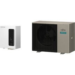Fujitsu Comfort Series UTW-SCBEC/WPEG080KRF Αντλία Θερμότητας 8kW Μονοφασική 60°C Monoblock