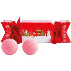IDC Institute Christmas Cracker Bath Bombs 2x170gr