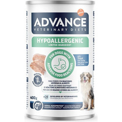 Affinity Advance Veterinary Diets Hypoallergenic Gluten Free with Trout 400gr