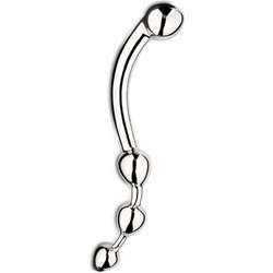 Njoy Fun Steel Wand Πρωκτικό Dildo 20cm Ασημί