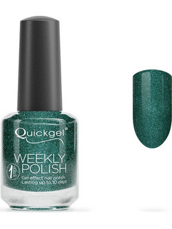 Quickgel 867 Evergreen Spell Glitter Βερνίκι Νυχιών Μακράς Διαρκείας 15ml