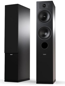 Indiana Line Tesi 5 Ζεύγος Ηχείων Hi-Fi Δαπέδου 150W 2.5 Δρόμων Black