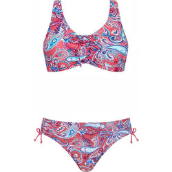 Amoena Barbados Bikini Set Μπουστάκι Κόκκινο Γαλάζιο 71773-71776