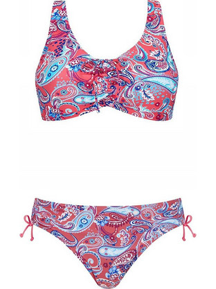 Amoena Barbados Bikini Set Μπουστάκι Κόκκινο Γαλάζιο 71773-71776