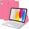 Tech-Protect Smart Case Pen Keyboard Pink (iPad 10.9" 2022 / iPad 11" 2025)
