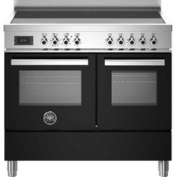 Bertazzoni Italia PRO105I2ENET Κουζίνα Ηλεκτρική με Επαγωγικές Εστίες 99.5cm