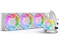 EK Water Blocks Nucleus CR360 Lux D-RGB White Υδρόψυξη CPU 120mm ARGB για Socket 1200 / 1700 / 1851 / 2011 / 2011-3 / 2066 / AM4 / AM5 / 115x