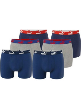 Puma Ανδρικά Μποξεράκια Σετ 6Pack 1000035473-030
