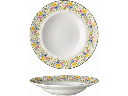 Lukanda Πιάτα Βαθιά Πορσελάνης 27cm 6τμχ JD1-PP-27