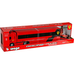 Bburago Racing Hauler Ferrari Iveco S-WAY 570 Leclerc