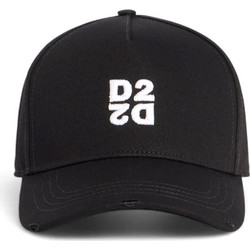Dsquared2 Ανδρικό Καπέλο Jockey Snapback Υφασμάτινο Μαύρο BCM096405C00001-2124