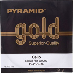 Pyramid Gold Χορδή Τσέλου D Nickel Plated Steel