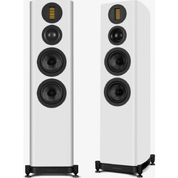 Wharfedale Evo 5.4 Ζεύγος Ηχείων Hi-Fi Δαπέδου 150W 3 Δρόμων White