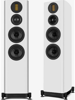 Wharfedale Evo 5.4 Ζεύγος Ηχείων Hi-Fi Δαπέδου 150W 3 Δρόμων White