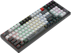 A4Tech Bloody WS98 Ασύρματο Μηχανικό Gaming Πληκτρολόγιο με BLMS Red Plus Διακόπτες RGB Black White
