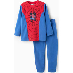 Zippy Spider-Man Παιδική Πιτζάμα Βελουτέ Χειμωνιάτικη Μπλε Κόκκινη 31074383040