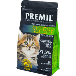 Premil Sleepy Kitten & Mother Anti Hairball with Chicken, Duck & Rice 400gr
