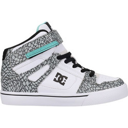 DC Παιδικά Sneakers Μποτάκια Γκρι Γαλάζια ADBS300329-113