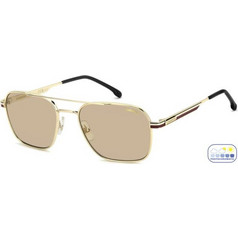 Carrera CA379/S NOA/II Ανδρικά Γυαλιά Ηλίου Aviator Μεταλλικά Χρυσά με Καφέ Φακό