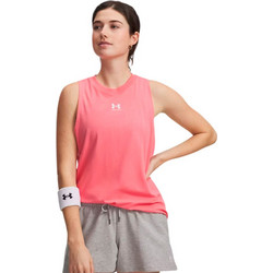 Under Armour Off Campus Muscle Tank Γυναικείο Αθλητικό T-Shirt Κοραλί 1383659-600