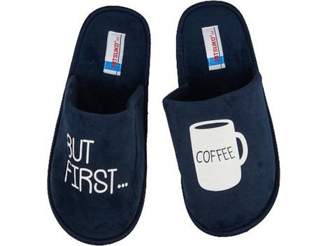Mitsuko Χειμερινές Ανδρικές Παντόφλες Navy Μπλε WS03285M-BLU