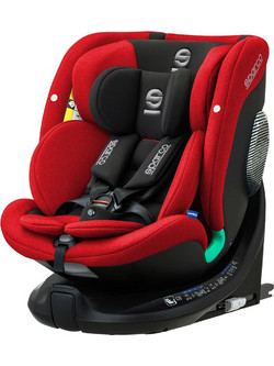 Sparco Rapid Κάθισμα Αυτοκινήτου i-Size 0-36kg ISOfix Red