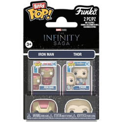 Funko Bitty Pop! Marvel The Infinity Saga 2-Pack Iron Man & Thor