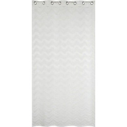 Home ESPRIT Κουρτίνα με Τρουκς 140x260 S3055206 Λευκή