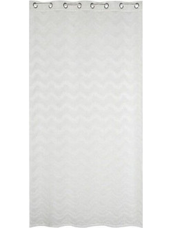 Home ESPRIT Κουρτίνα με Τρουκς 140x260 S3055206 Λευκή