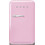 Smeg 50's Style FAB5RPK6 Retro Ψυγείο Συντήρηση 34lt Υ72.5xΠ40.4xΒ50cm Ροζ
