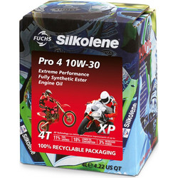 Fuchs Silkolene Pro 4 XP Συνθετικό Λάδι Μηχανής 4T 10W-30 4lt